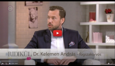 Dr.  Kelemen András a Duna TV Ridikül című műsorában